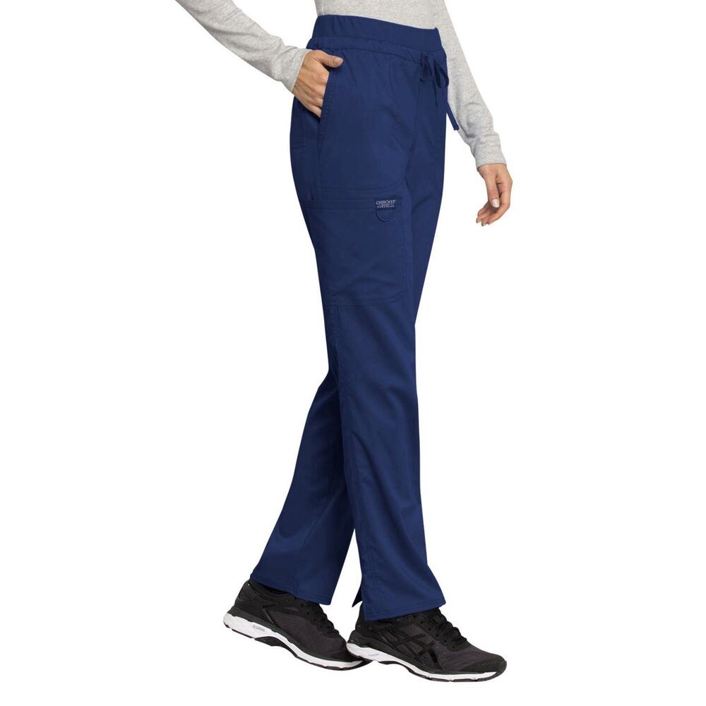 Cherokee Women’s Scrub Pants Workwear Authentic Navy Blue Size XS